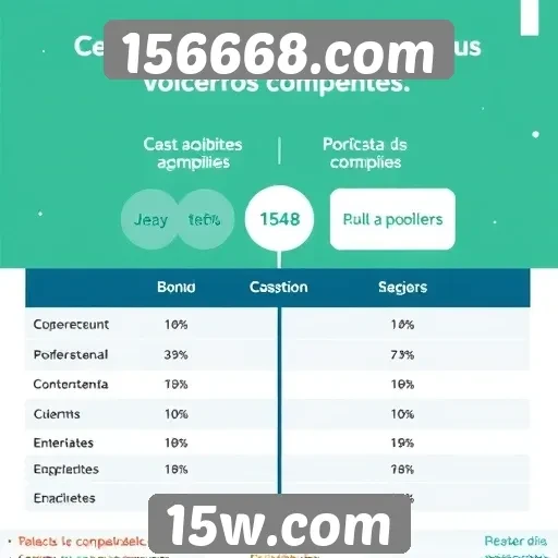 Comparação de bônus oferecidos por 156668.com com concorrentes